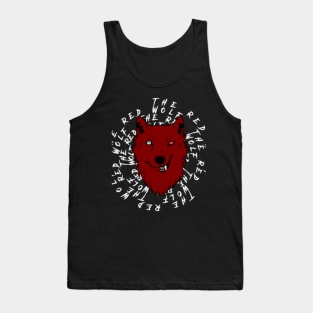 "The Red Wolf" Dean Walker Tank Top